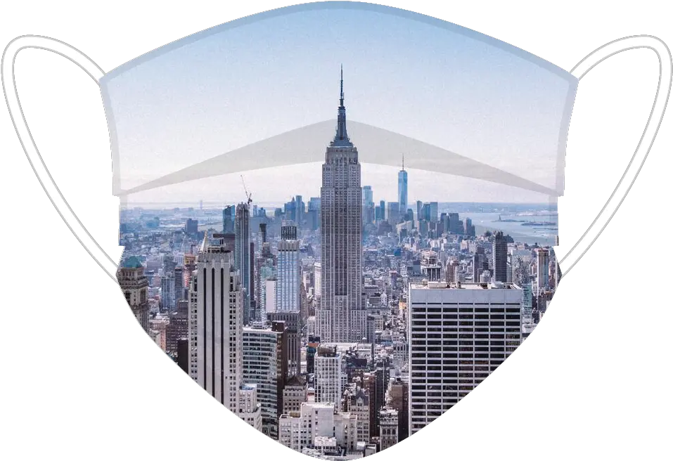 Nyc Skyline Face Cover Empire State Building Png Nyc Skyline Png