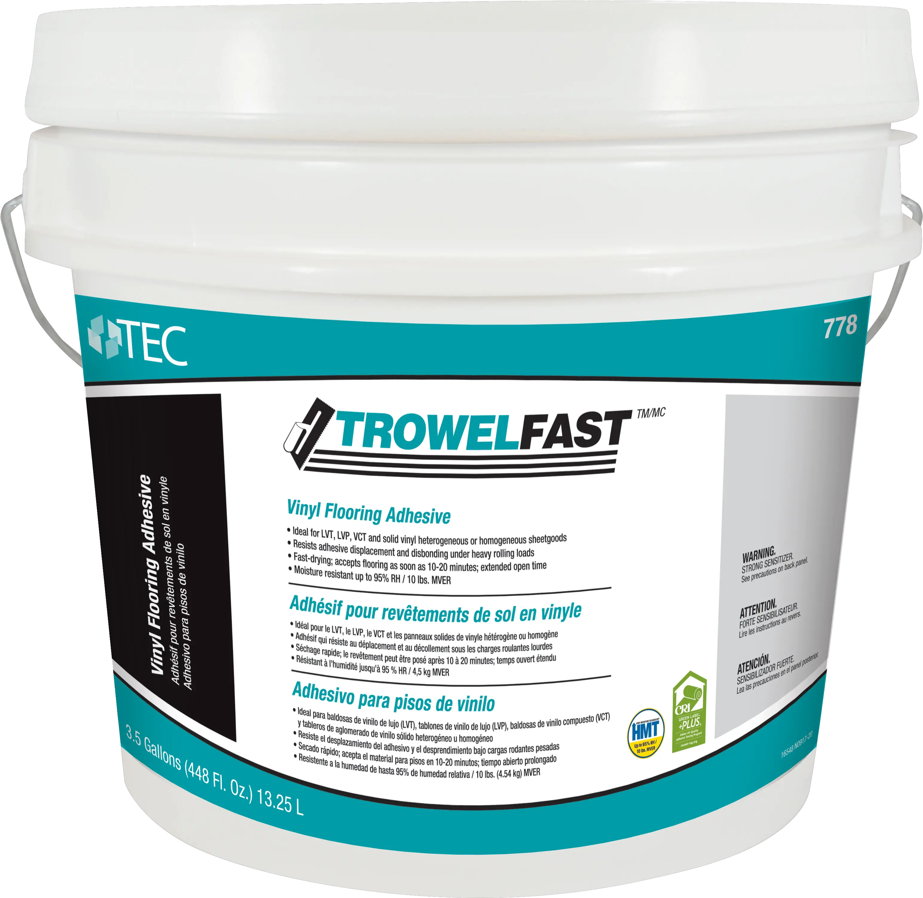 Trowelfast Vinyl Flooring Adhesive Tec Clean Png Glue Png