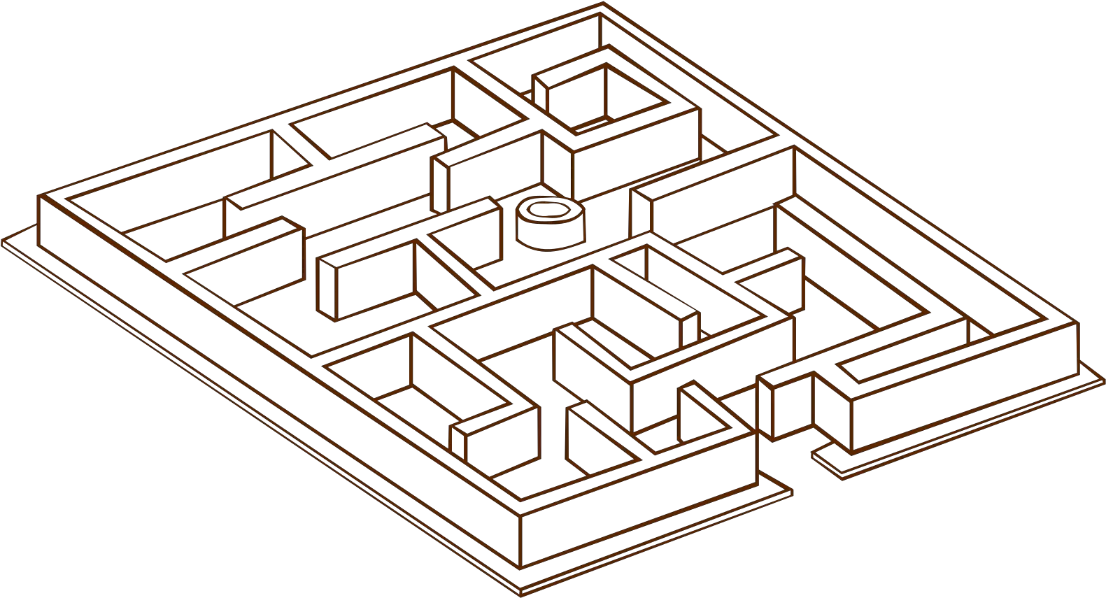 Maze 9 Svg Vector Clip Art Svg Clipart Png Maze Png