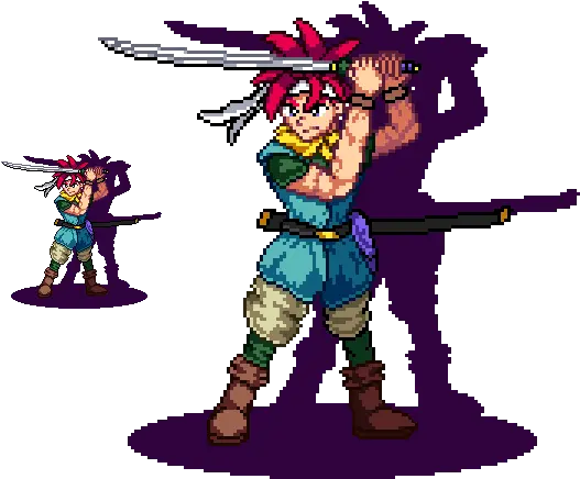 Fanart Pixel Art Chrono Trigger Png Chrono Trigger Logo