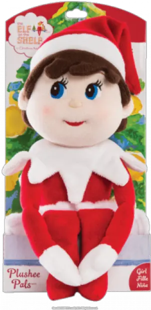 Elf Elf On The Shelf Plush Girl Png Elf Transparent