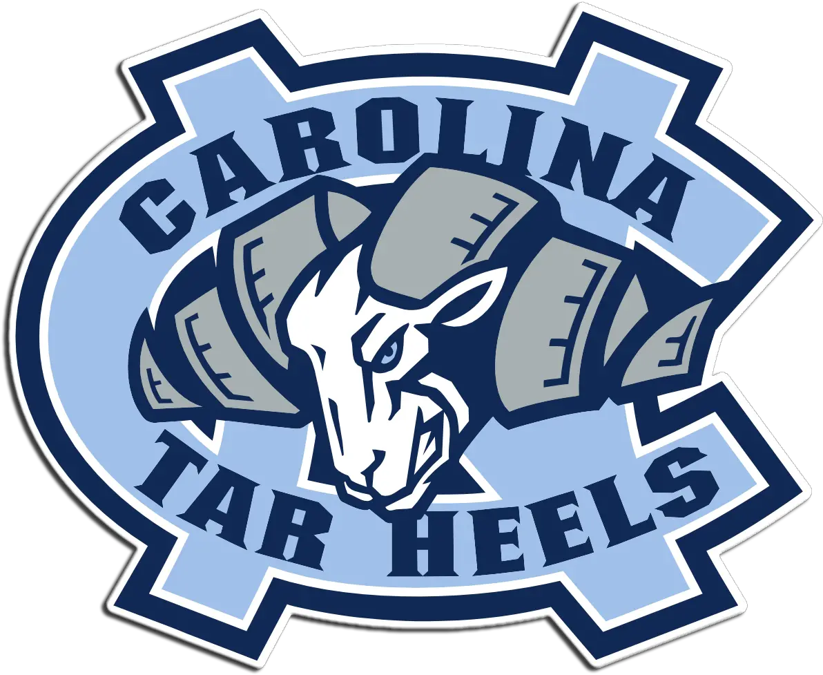 Unc Tarheels University Of North Carolina Unc Tar Heels Logo Png Unc Basketball Logos