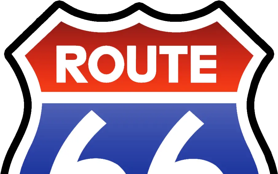 Download The Porch Swing Chronicles Route 66 Logo Hd Png Route 66 Logo