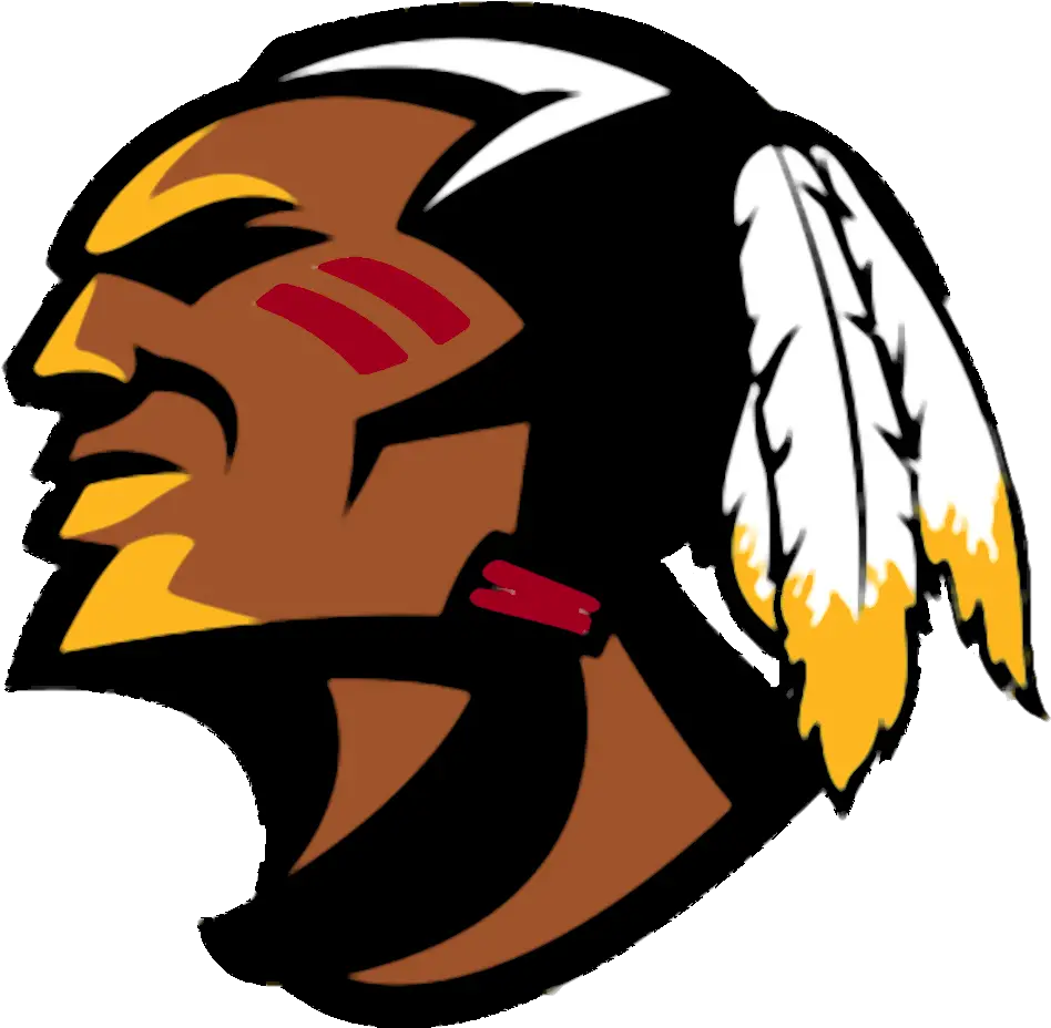 Clipart Of Indian Cut And Chief Washington Redskins Washington Redskins Artwork Png Redskins Logo Transparent