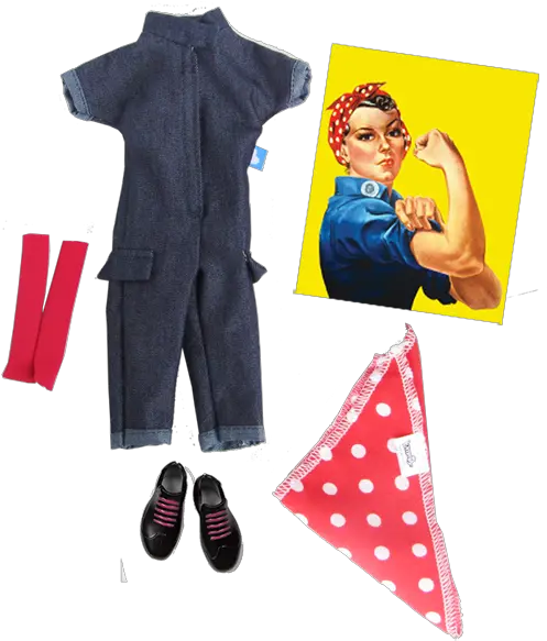 Rosie The Riveter Full Size Png Download Seekpng Transparent