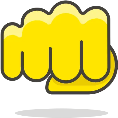 Oncoming Fist Free Icon Of 780 Logo De Puño Png Fist Emoji Png