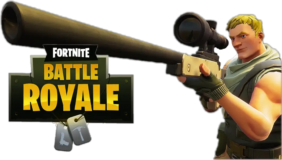 Fortnite Sniper Png 8 Image Logo De Fortnite Battle Royale Sniper Png