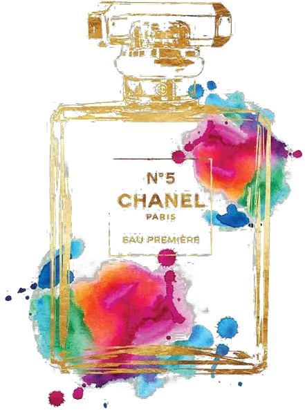 Perfume Png Observation Drawing Perfume Watercolor Drawing Perfume Bottle Chanel Chanel No 5 Logo