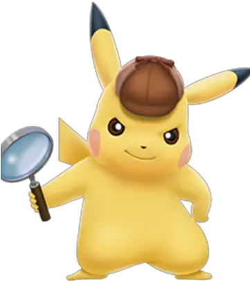 Detective Pikachu Detective Pikachu Render Png Detective Pikachu Png