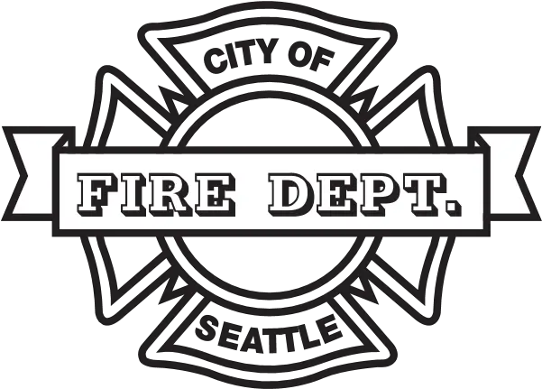 Seattle Fire Dept Logo Download Fire Department Png Seattle Icon