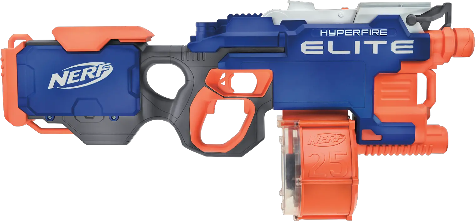 Free Nerf Gun Transparent Background Nerf Elite Rapid Fire Png Nerf Gun Png