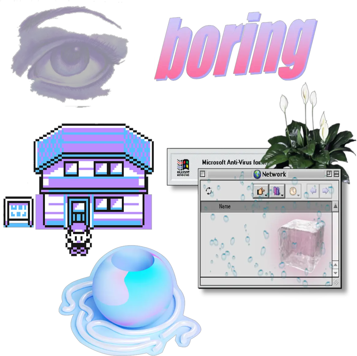 Download Free Purple Text Bing Aesthetics Vhs Hd Aesthetic Vhs Png Bing Logo Png