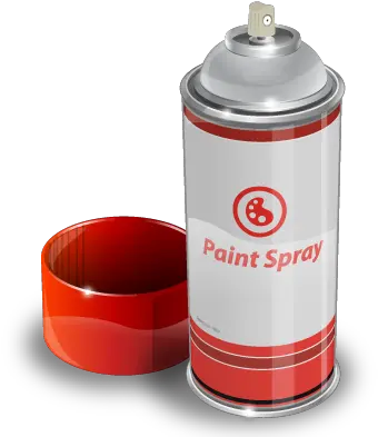 Red Spray Paint 3d Paint Spray Can Png Spray Paint X Png