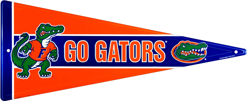 Download Florida Gators Pennant Miami Florida Gators State University Of Georgia Pennant Png Pennant Png