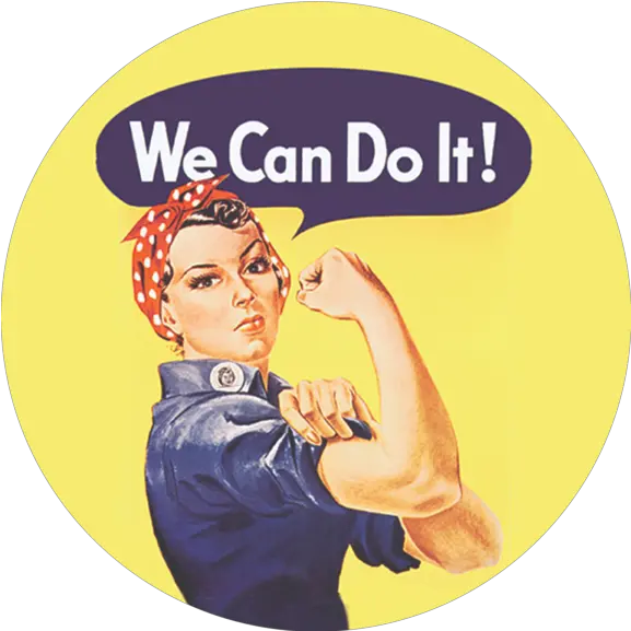 Rosie The Riveter Button Equality Day 2018 Png Rosie The Riveter Png