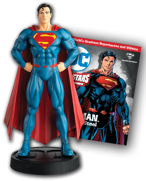 Dc All Stars Comic Heroes Eaglemoss Dc All Stars Superman Eaglemoss Png Dc Icon Action Figures
