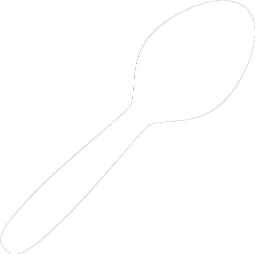 White Spoon Icon White Spoon Icon Png Spoon Transparent