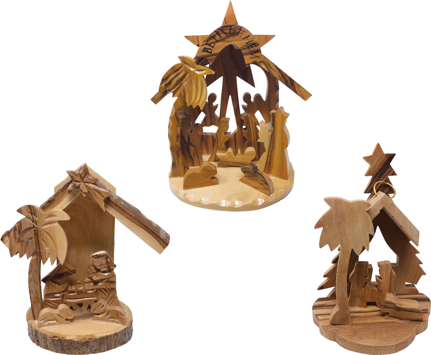 Holy Land 3d Nativity Scene Grotto Ornament Value Pack Of Png Nativity Scene Png