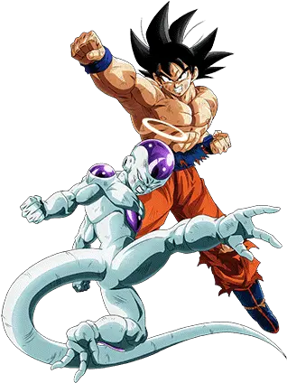 Download End Of An Old Grudge Goku U0026 Frieza Angel Goku Goku And Frieza Png Frieza Transparent