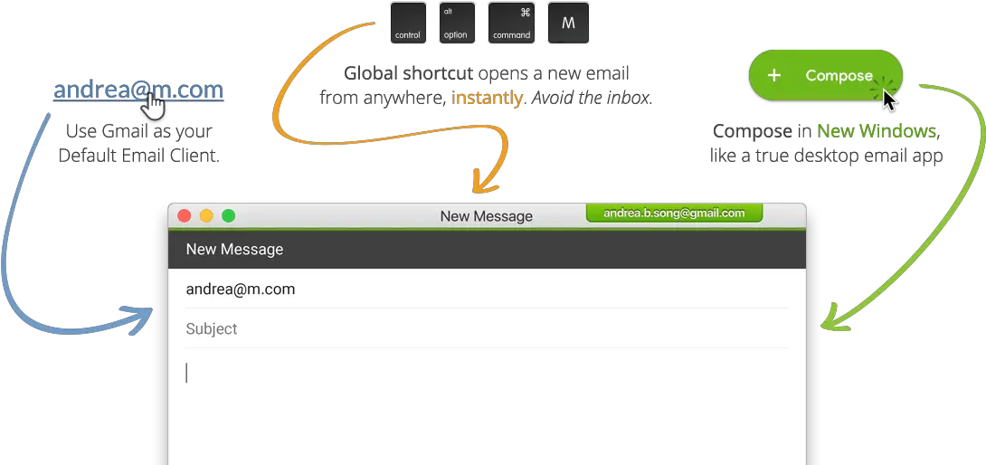 Kiwi For Gmail Desktop App Horizontal Png Hangouts Transparent Ui