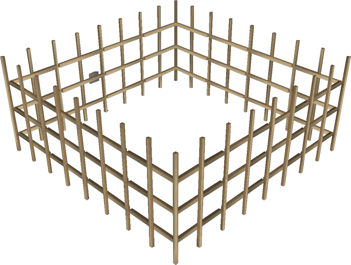 Oak Cage Osrs Wiki 5 5 Png Cage Png