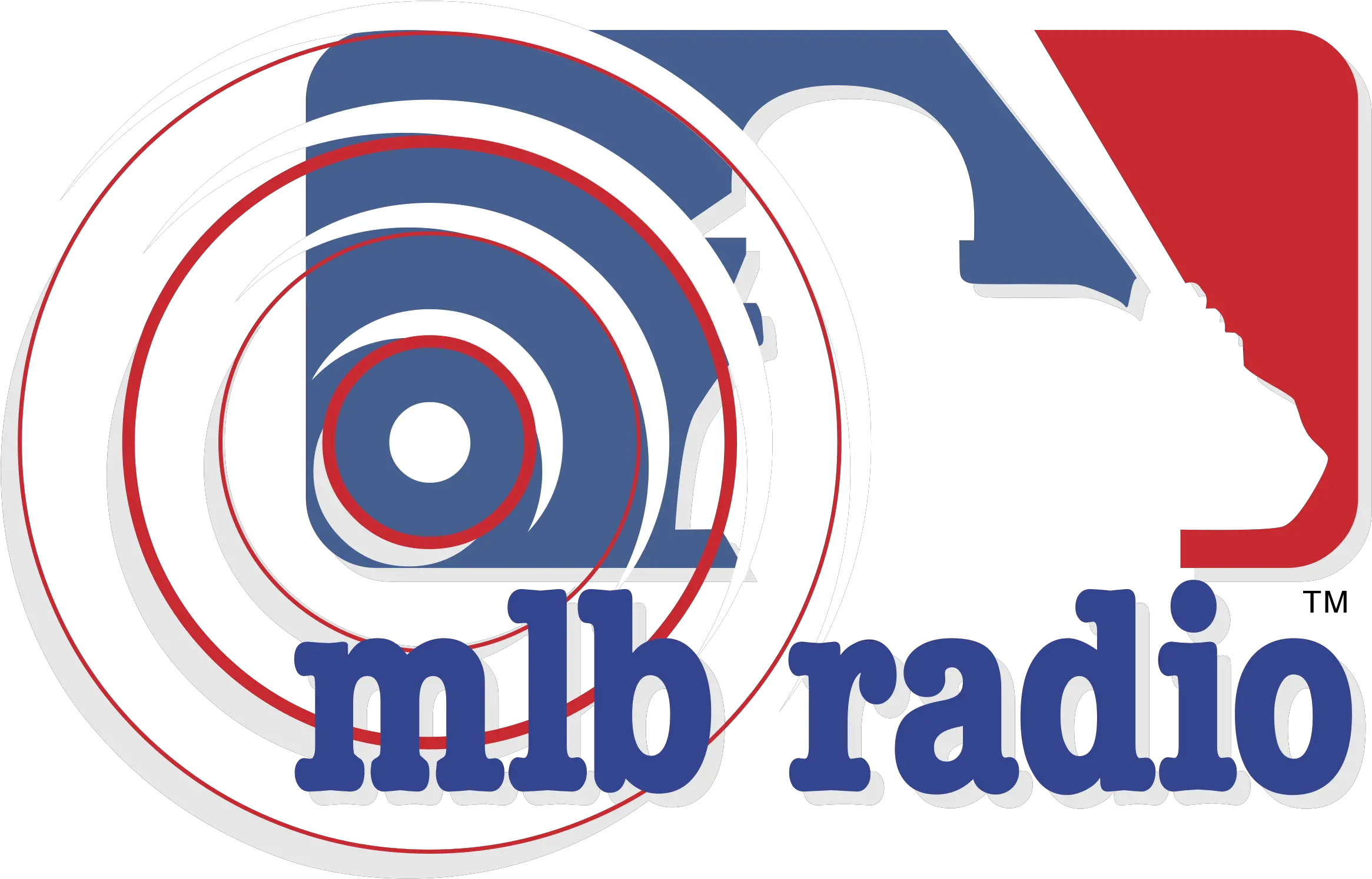 Mlb Radio Logo Png Transparent Vertical Mlb Logo Png