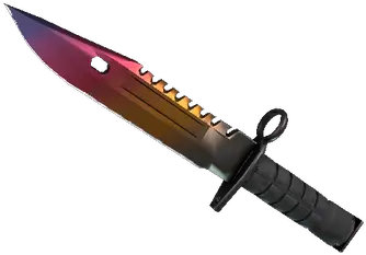 Steam Community Market Listings For M9 Bayonet Fade Csgo M9 Bayonet Fade Png Fade Transparent