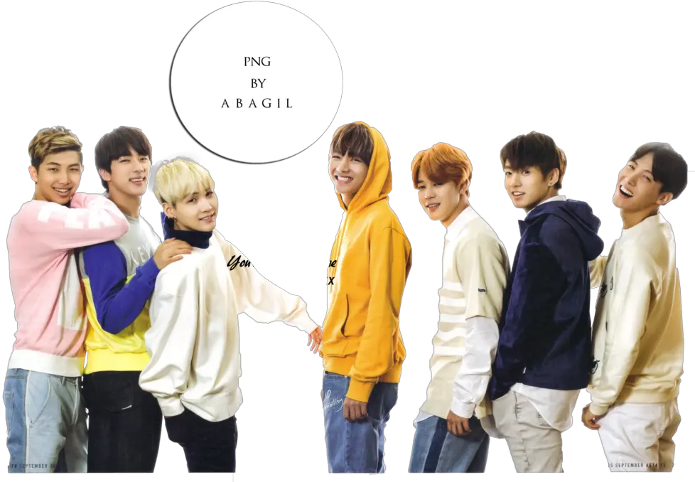 Bts Png By Abagil Bts Group Transparent Png Bts Png