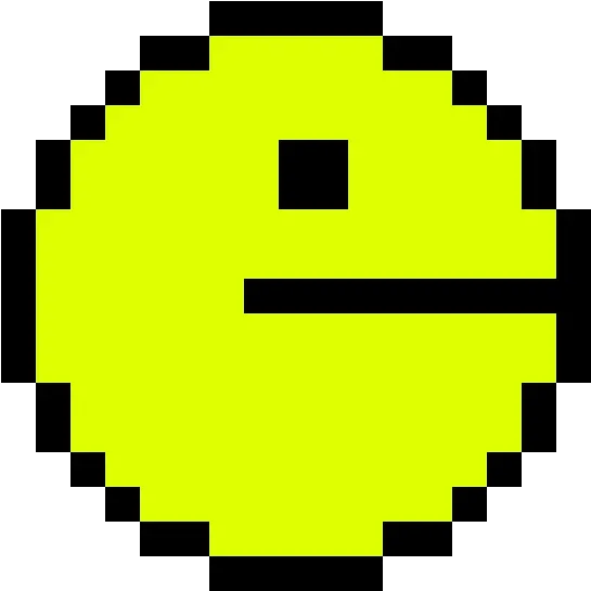 Png Pac Man Pixel Art Pac Man Transparent Background
