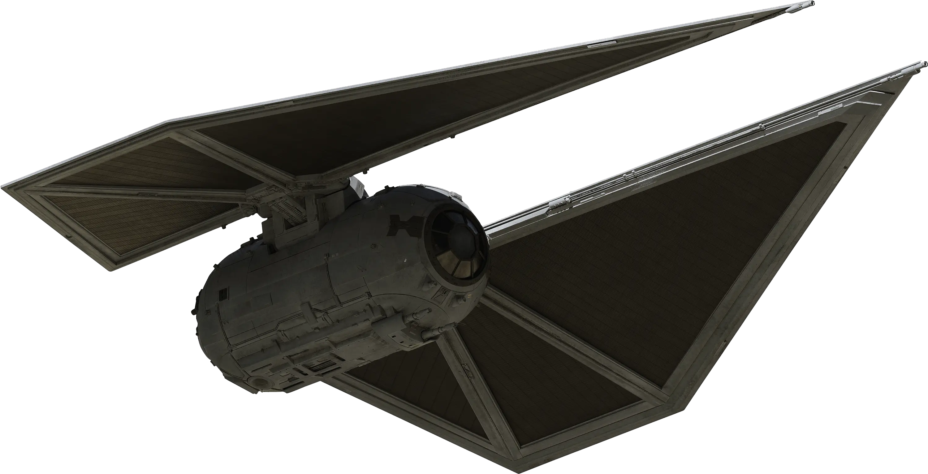 Tie Striker Transparent Png Rogue One Tie Fighter Tie Fighter Png