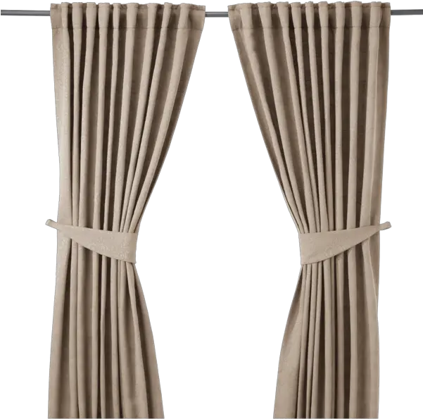 Blekviva Curtains With Tie Backs 1 Pair Blinds Curtains Ikea Blekviva Curtains Png Curtains Png