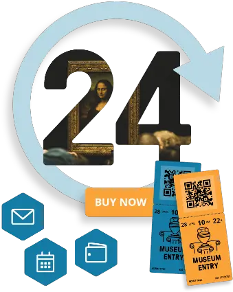 The Booking System For Museums U0026 Galleries Vertical Png Ticket Booking Icon