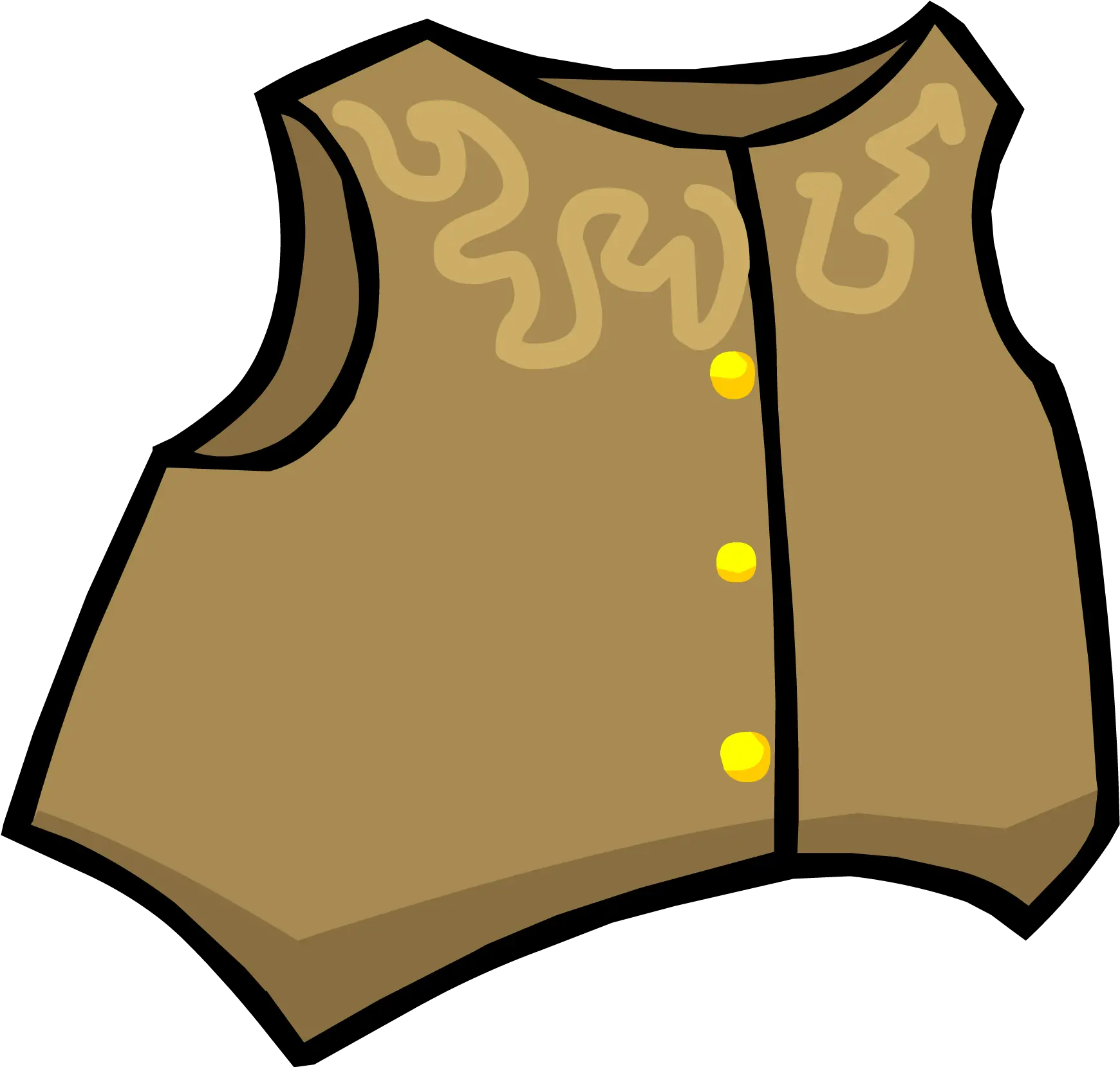 Cowboy Vest Club Penguin Rewritten Wiki Fandom Cowboy Vest Clipart Png Vest Png