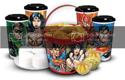 Kfc With Justice League Bucket Meal U2013 Collectors Connection Junk Food Png Kfc Bucket Png