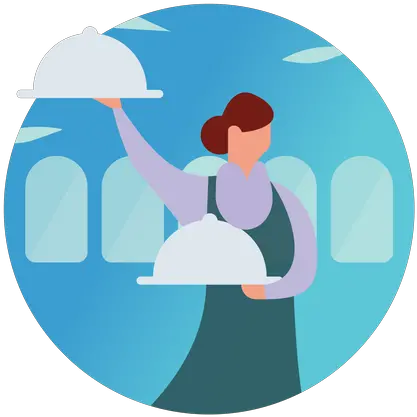 Waitress Icon Download In Isometric Style Leisure Png Uber Icon Vector