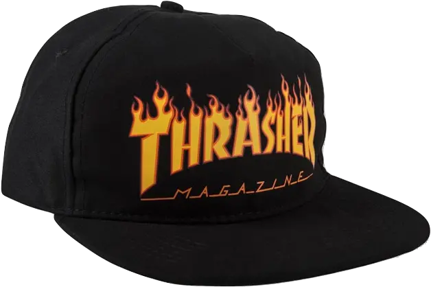 Download Hats Thrasher Flame Logo Thrasher Hat With Transparent Background Png Thrasher Logo Png