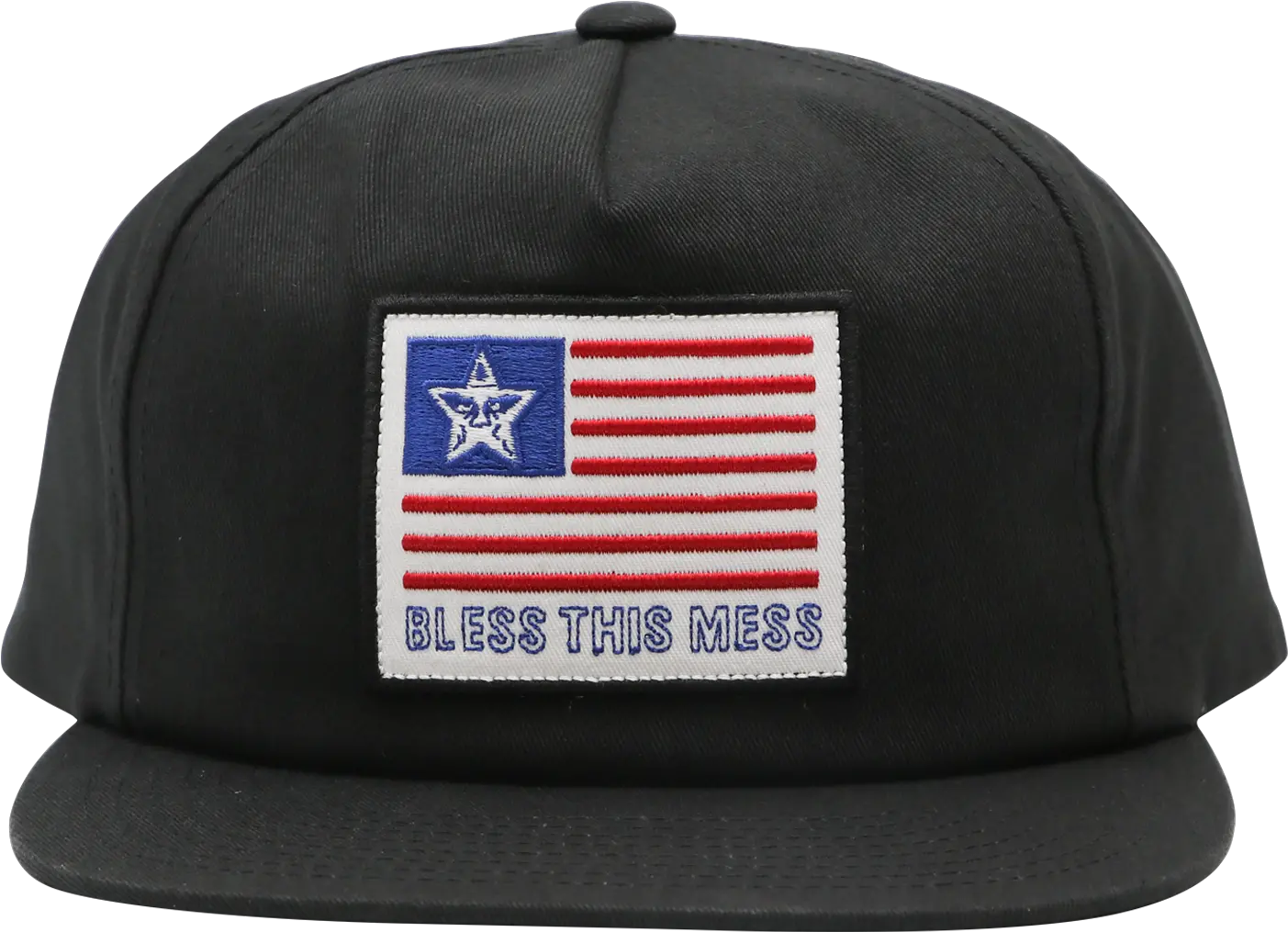 Obey Bless Snapback Black Yeah Baseball Cap Png Obey Hat Png