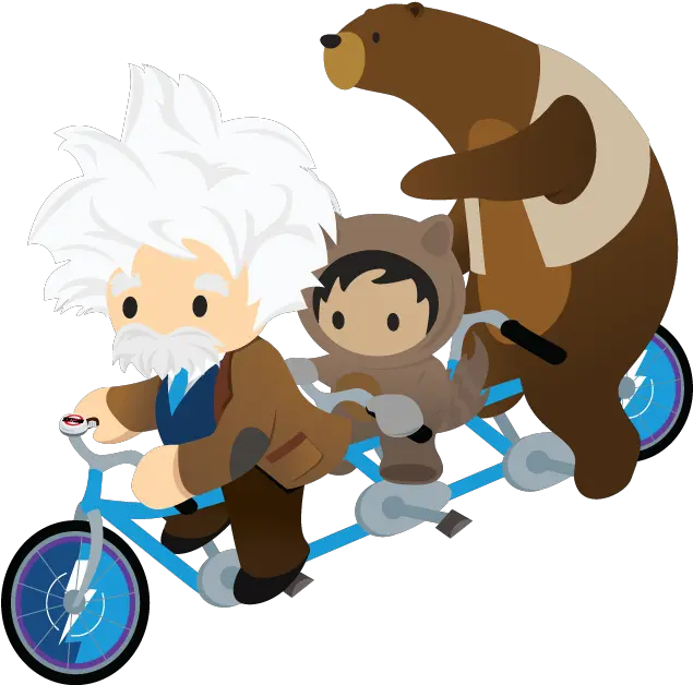Einstein Clipart Graphic Transparent Free Salesforce Cartoons Png Einstein Png