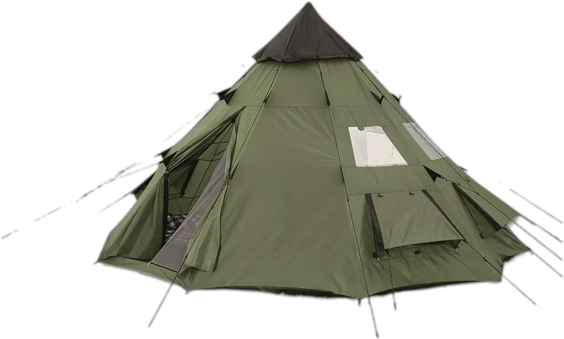 Teepee Camping Tent Transparent Png Guide Gear Teepee Tent Tent Png