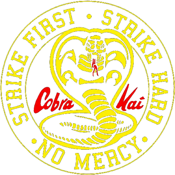 Cobra Kai Tapestry Cobra Kai Logo Transparent Background Png Cobra Logo Png