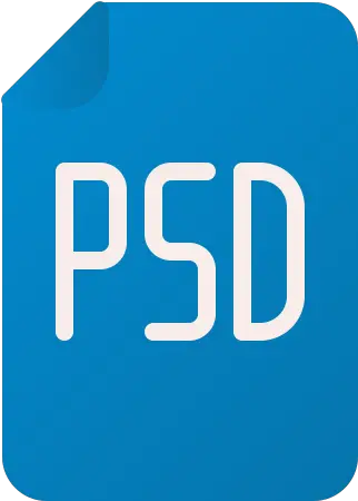 Psd Filetype Free Icon Of Files Colored Vertical Png Psd Icon