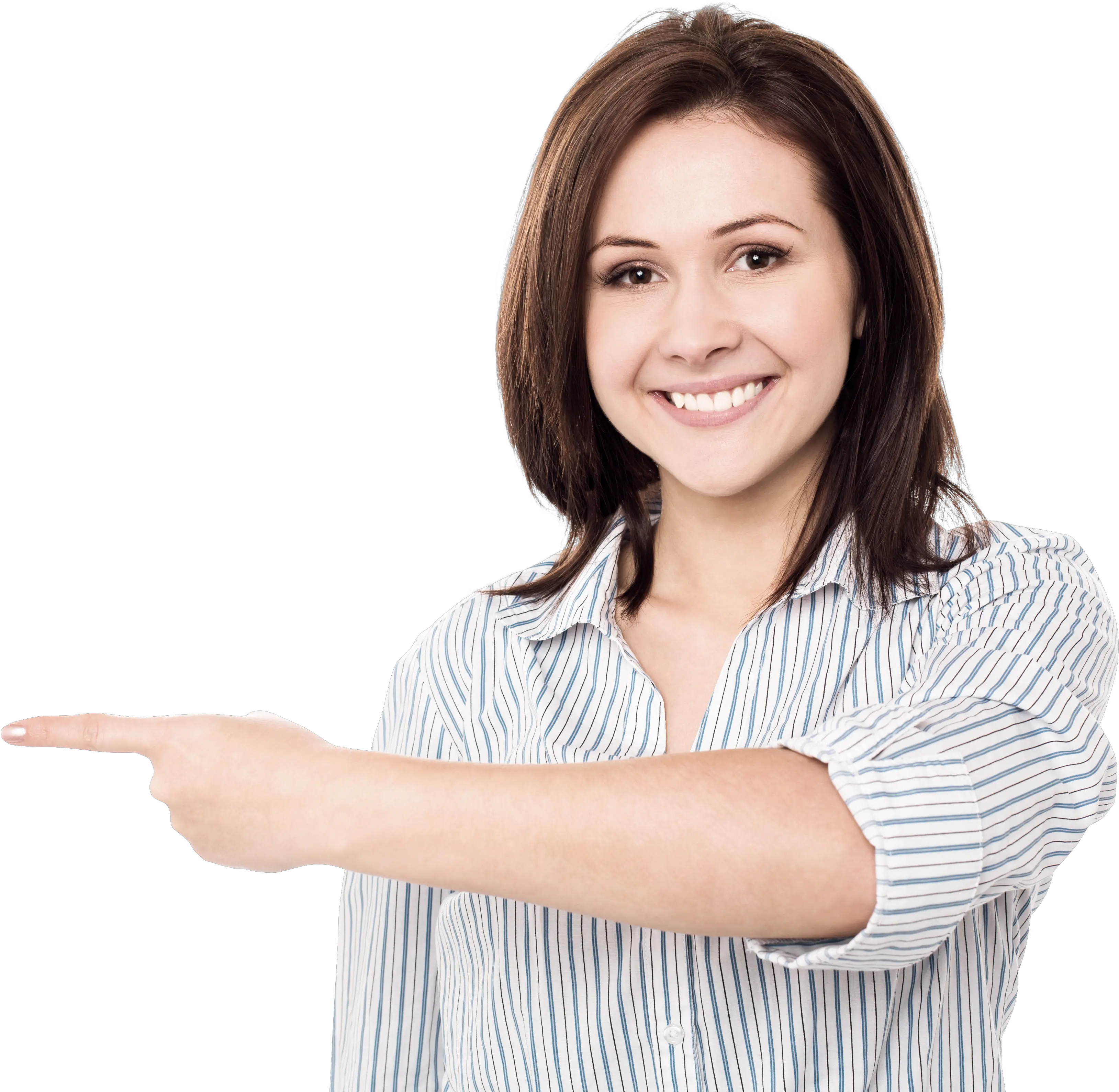 Pointing Left Png Images Transparent Woman Pointing Left Png Stock Photo Png