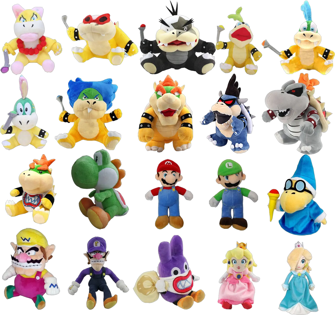 Iggy Koopa Soft Toy Plush Doll Mario Enemies Plush Png Luigi Plush Png