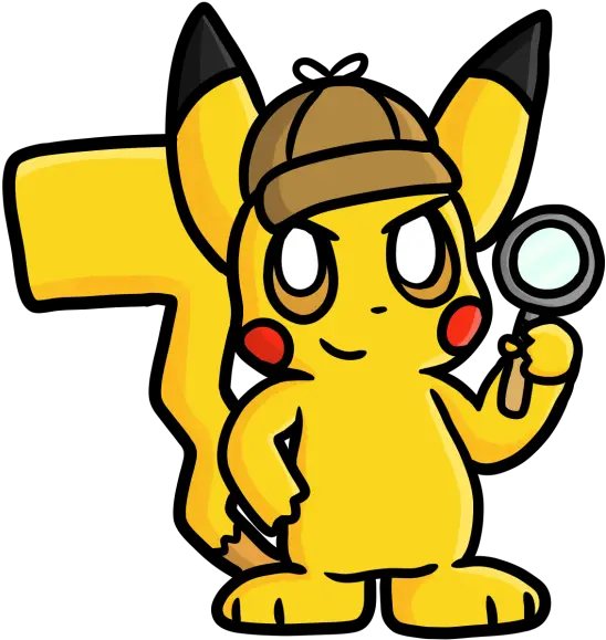 Detective Pikachu By Emilythemeowth Clip Art Png Detective Pikachu Png