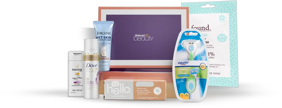 Walmart Beauty Box U2014 Brandshare Skin Care Png Walmart Png