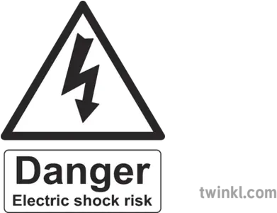 Signs Warnings Electricity Ks1 Black Sign Png Danger Sign Transparent