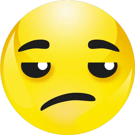 Download Worried Uneasy Face Emoji Emoji Png Image With No Smiley Smiling Emoji Png