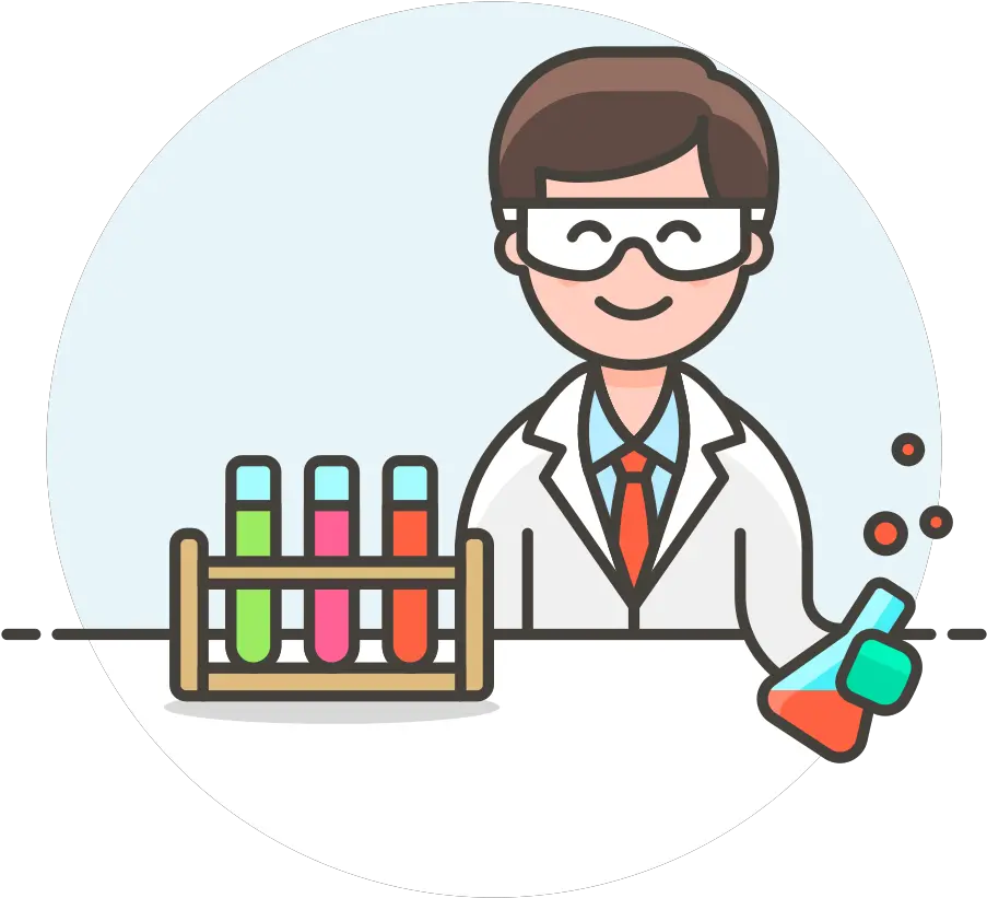 Scientist Png Background Image Medical Laboratory Science Logo Scientist Png