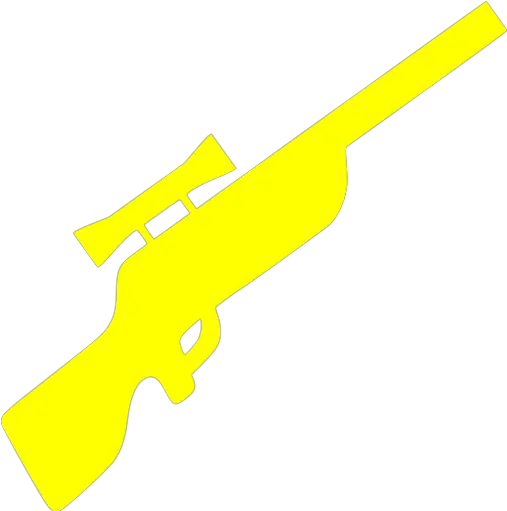 Yellow Sniper Rifle Icon Free Yellow Sniper Rifle Icons Yellow Sniper Png Sniper Rifle Png