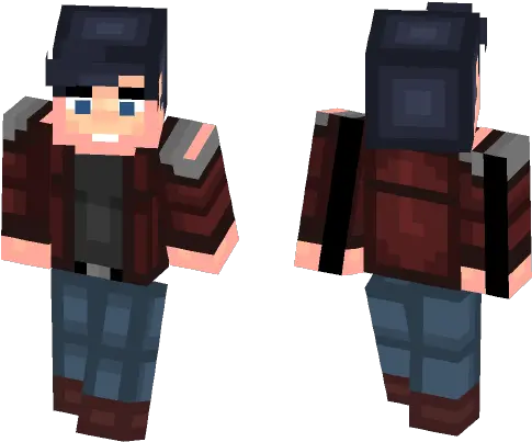 Download Terry Mcginnis Batman Beyond John Lennon Minecraft Skin Png Batman Beyond Png